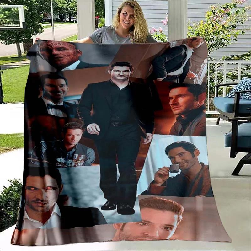 Devil Detective Blanket Demon Lucifer Drama Series Blanket This Is My Watching Blanket Bedspread Sofa Warming Cover