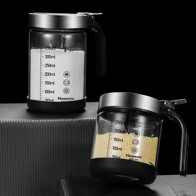 1pc Spices Glass Seasoning Jar with Spoon Sugar Bowl Salt Shaker Seasoning Container Kitchen Supplies Storage Set Spice Boxes