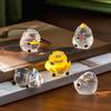 6Pcs/lot Cute Luminous Panda Animal Miniatures Mini Figurine Glow In the Dark Fairy Garden Decoration Micro Landscape