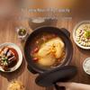 SUPOR 5L Smart Electric Stew Pot with Purple Clay Liner