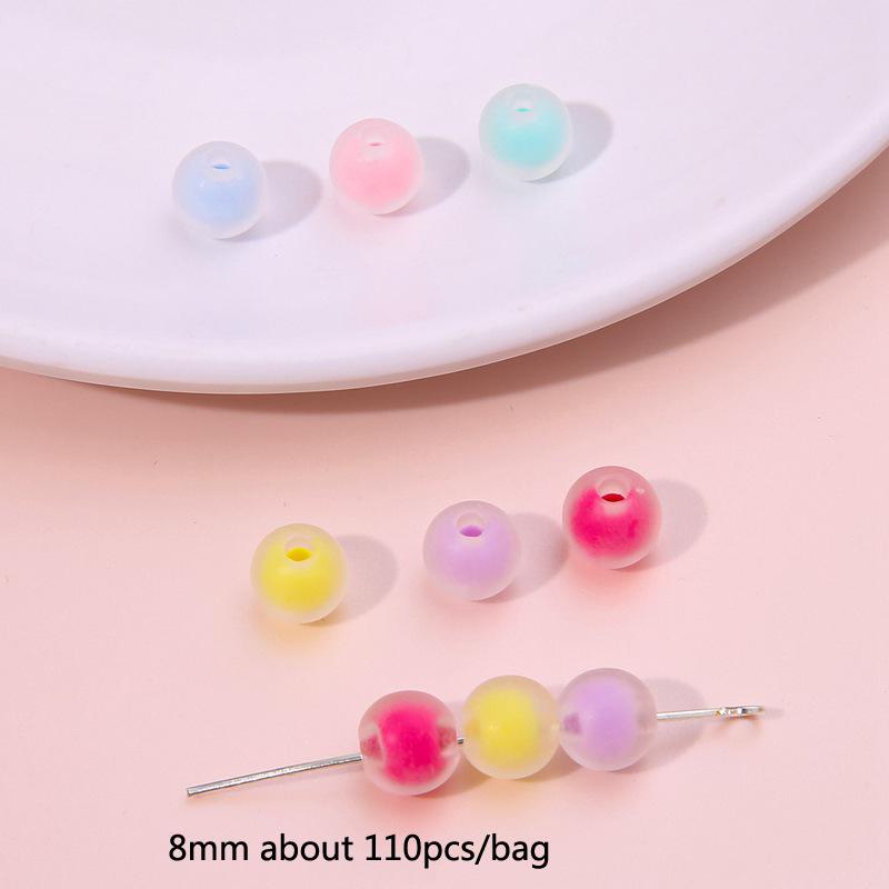 

Бусины ручной работы Акриловые бусины В бусинах Самодельный браслет из бисера Ювелирные изделия Ручная работа Сделай сам Плетение Ожерелье Серьги Аксессуары для волос Материалы ручной работы 1 bag