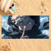 Toalla de Anime J-Jujutsu K-Kaisen Secado Rápido Absorbente Toalla de Playa para Deportes, Fitness, Natación y Actividades al Aire Libre