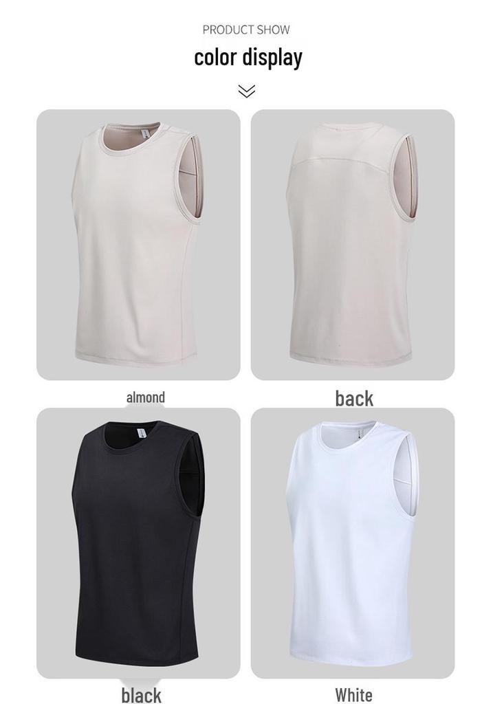 Men's Quick Dry Breathable Sleeveless Running Tank Top