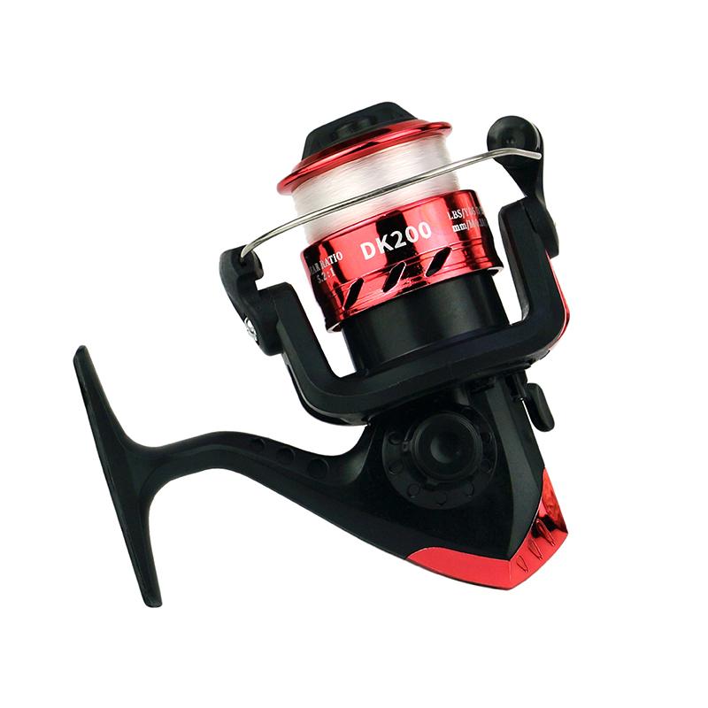 Folding Spinning Fishing Reel With 100M Fishing Line 5.1:1 Gear Ratio Portable Ultralight Fishing Reel