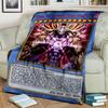 YuGiOh Monster Card Anime Cartoon Throw Blanket Soft Cozy Blanket for Bedroom Sofa Travel Office Picnic Kids Cover