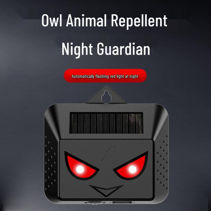 Solar Rodent & Animal Repeller with Waterproof Outdoor Lighting Solar Repeller