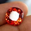 CERTIFIED Orange Sapphire Square Cushion Cut 9.50 Ct Natural Loose Gemstone