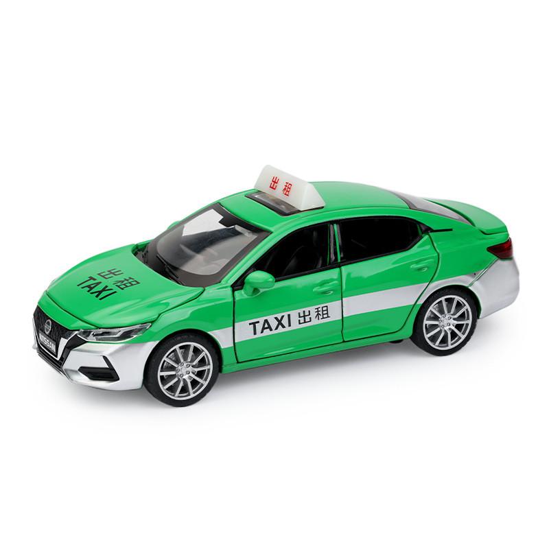 Alloy Sylphy Simulation Taxi Model Toy With Sound And Functions Light
