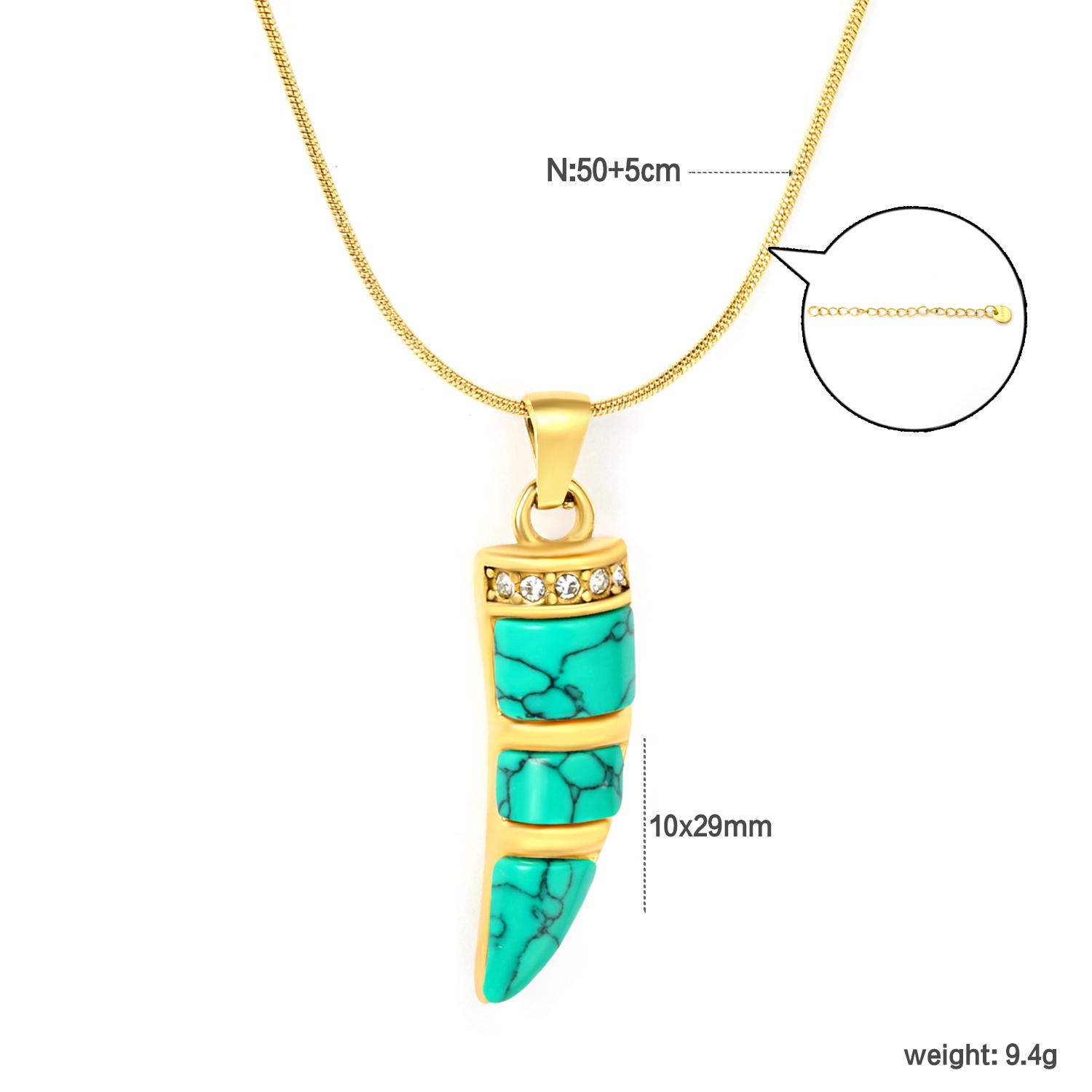 Niche Creative Ivory Inlaid White Cat Eye Retro Female Light Luxury Jewelry Stainless Steel Pendant Necklace New Gothic Fashion