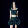 Leobyui Sliding Cake Skirt Black