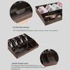Multi-grids Cashier Box Plastic Clip Multifunctional Drawer Cash Tray Plastic ABS Compartments for Money Storage Storage Box