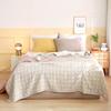Plaid Blanket for Bed Double Queen King Bedspread Gauze Summer Thin Towel Quilt Coverlet Autumn Winter Sheet Bed Sofa Cover