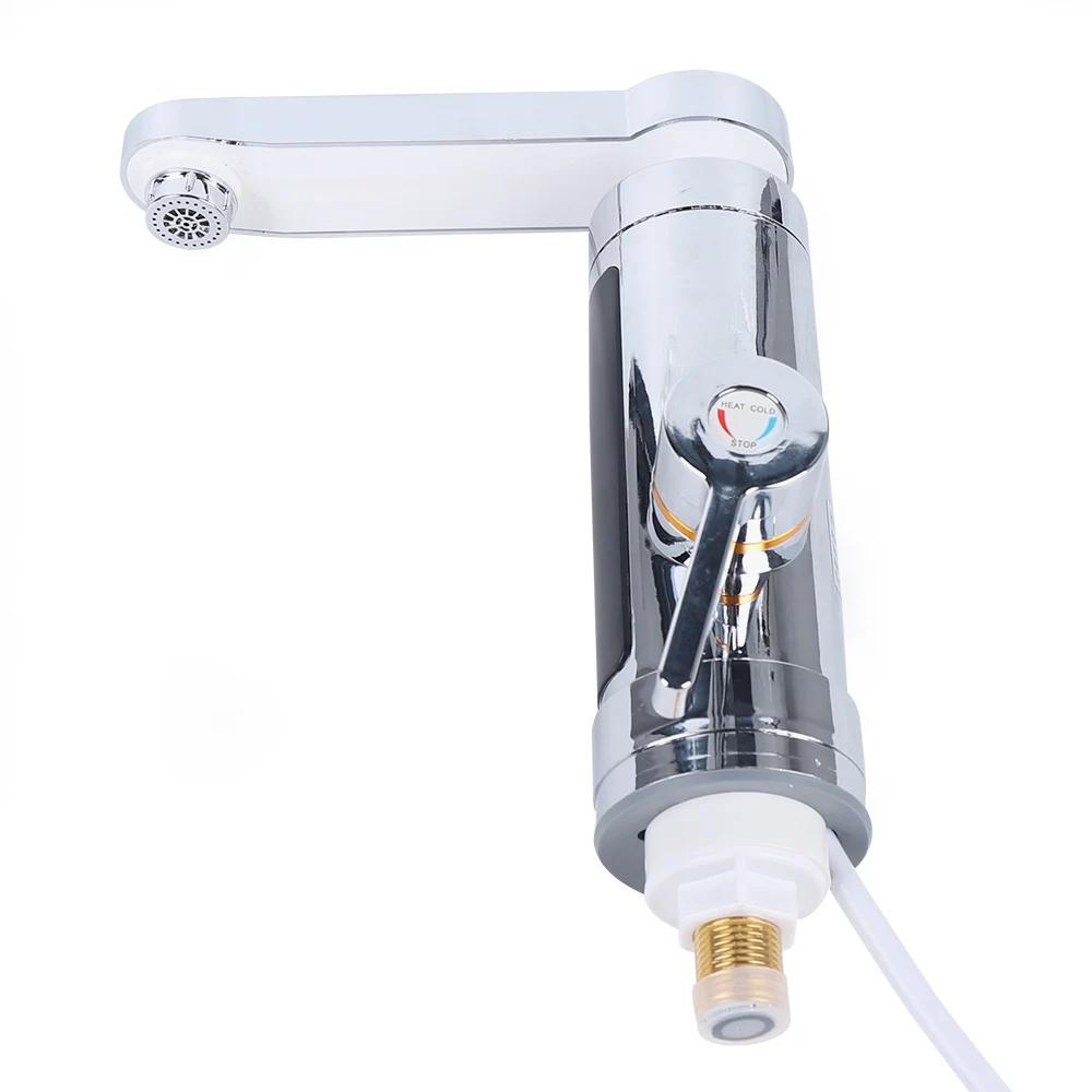 EU Electric Hot Water Faucet Instant Heating Type Kitchen Hot And Cold Small Kitchen Treasure Quick Heat