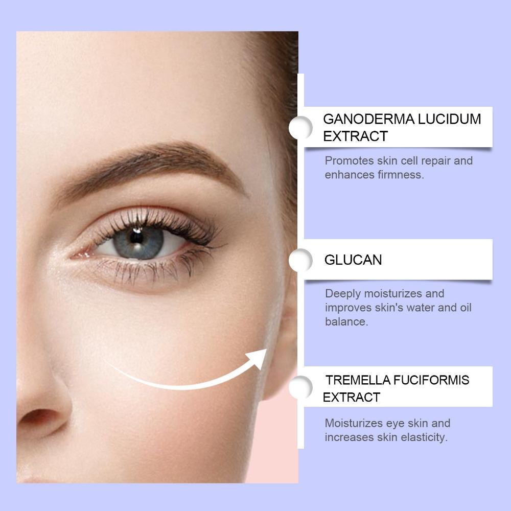 Hydratační a zpevňující oční maska pro šetrnou péči o pleť
