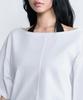 MUSINSA STANDARD WOMAN Women'S Relaxed Off-Shoulder T-Shirt [White]