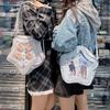 Wudong Shop's original cute and transparent two-dimensional messenger five-pointed star bag female [star fudge]