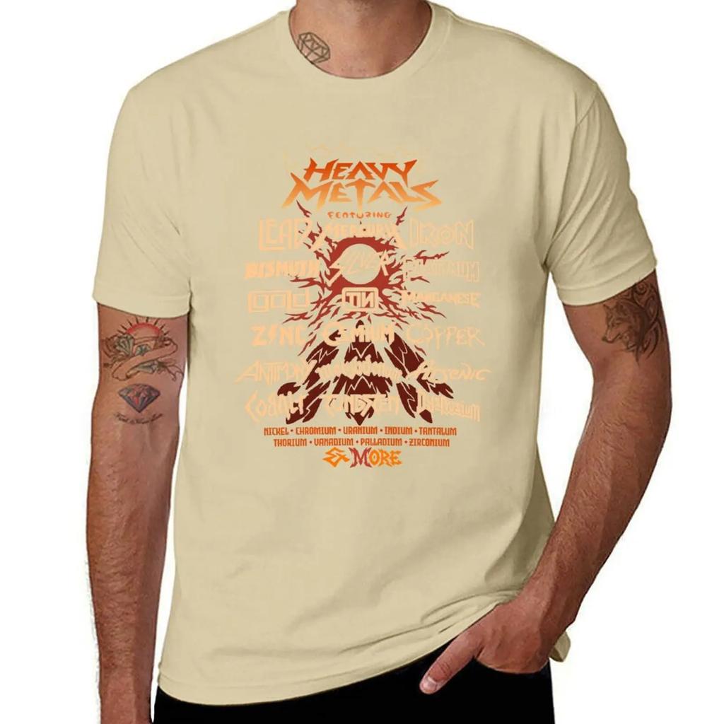 Heavy Metals Parody T-Shirt heavyweights kawaii clothes plain black t shirts men