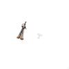 Musician Resin Sculpture Miniature Dollhouse Table Centerpiece Art Decor for Bedroom Home Party Desk
