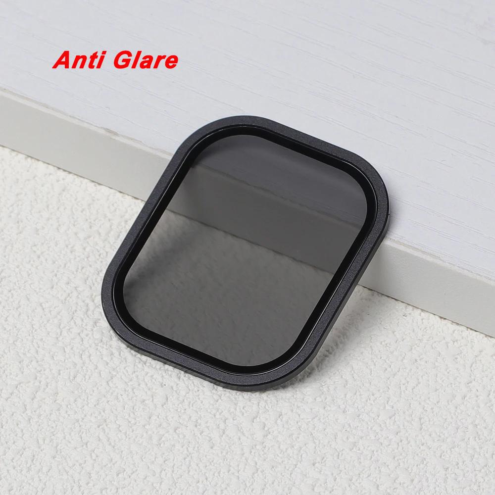 Tempered Glass For Apple Watch band ultra 49mm Screen Protector Anti-Scratch Glare HD Full Film Metal Bumper iWatch Ultra 49mm
