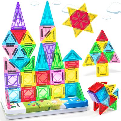 DIY Magnetic Blocks Construction Set Mini 3D Magnetic Blocks Montessori Educational Toys For Kids Gifts 28/36/43PCS