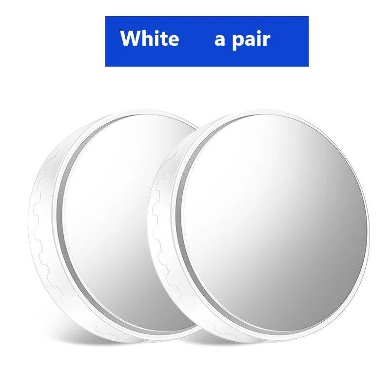 Oglindă retrovizoare pentru unghi orb pentru mașină cu unghi larg, 360 de grade, reglabilă, oglindă rotundă mică, oglindă retrovizoare auxiliară convexă pentru mașină