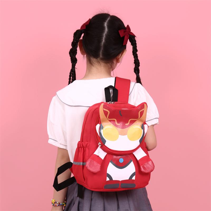 Children Durable Backpack Outdoor Large Capacity Backpack for Boys Girls Cartoon Kindergarten School Bag