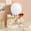 Drawer-Style Makeup Storage Box with Mirror and Skincare Organizer for Lipsticks