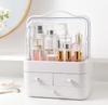 Cosmetic Organizer  Countertop Organizer For Dresser With Lid And Drawer Countertop Waterproof And Dustproof Skin Care Organizer