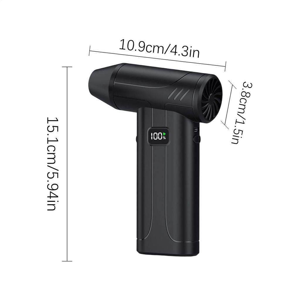 Air Blower 100000Rpm Portable Duster Power Electric Air Blower For Garage Home Camping Outdoor Desk Workshop Cleaning Garden