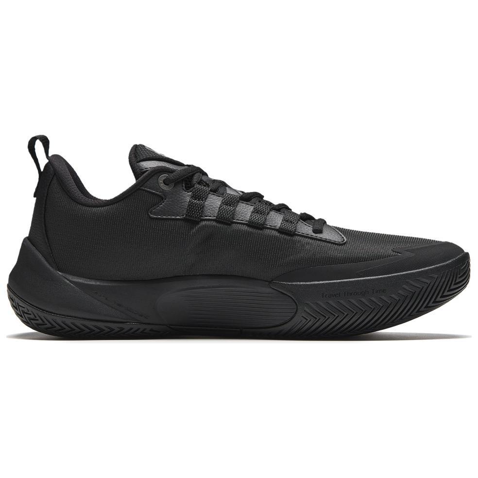 Anta Zap 1 Cushioning Abrasion Resistant Low Top Basketball Shoes Men's Black 912421601Q-5