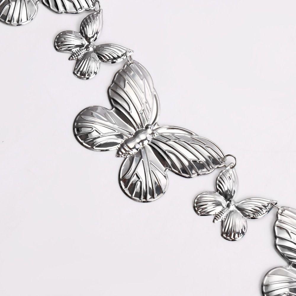 Y2K Waist Accessories Metal Waist Chain Accessories Butterfly Waist Chain  Summer