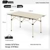 TANXIANZHE Explorer Off-White Carbon Steel Camping Table