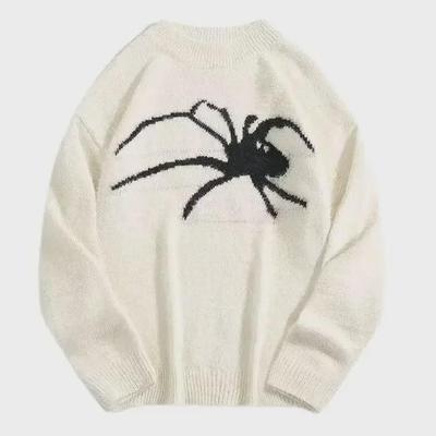 Pull ample à col rond en polaire vison pour homme - Doux, chaud, épaissi pour l'automne/hiver
