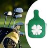 Leaf Pattern Golf Iron Club Head Cover Protection Sleeve Golf Rod Head Cases Waterproofs PU Golf Club Head Cover