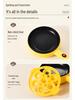 Compact Egg Cooker & Mini Frying Pan with Steamer