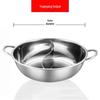 Stainless Steel Divided Hot Pot