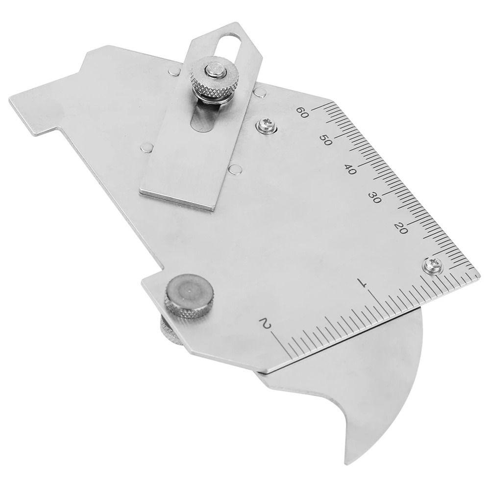 Inspection Ruler Bead Height Welding Weld Gauge Measuring Ruler Fillet Weld Gauge Butt Weld Gauge