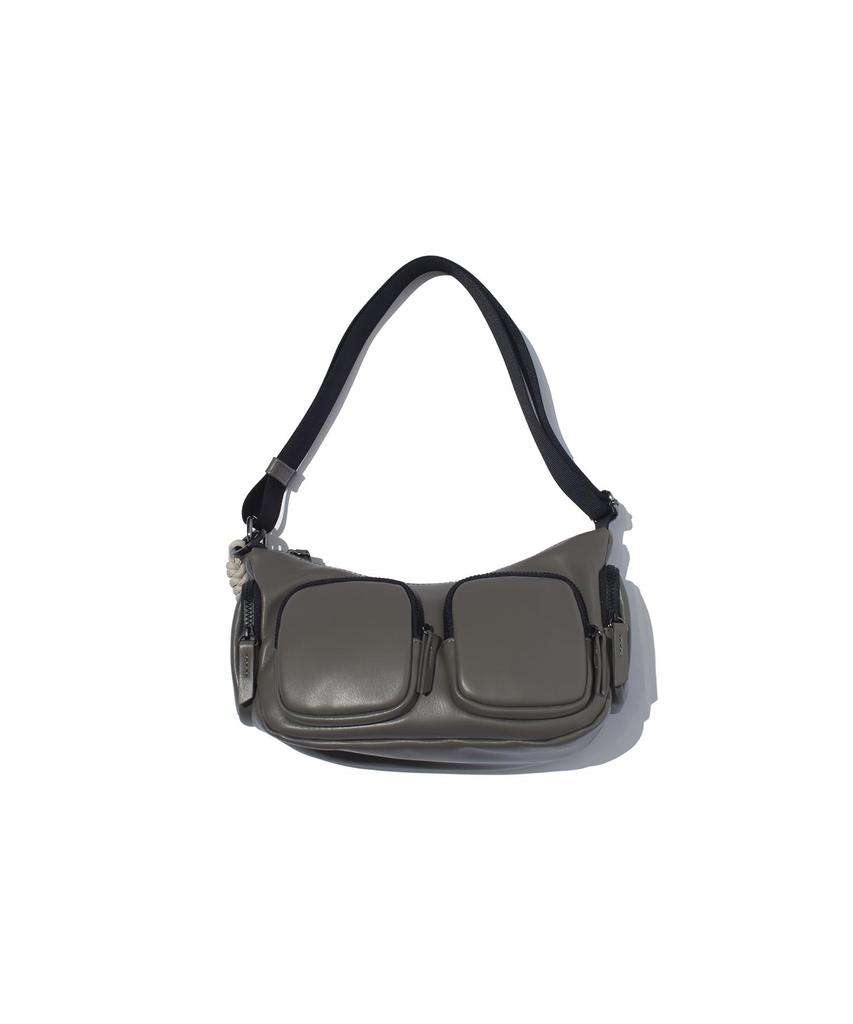 TECH LEATHER TACTICAL SHOULDER_BROWN