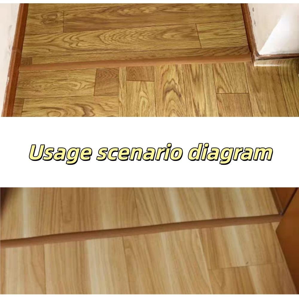 1PC 1M Carpet To Tile Floor Transition Strip Wear-resistant Cuttable Threshold Cover Household PVC Edging Trim Strip Doorway