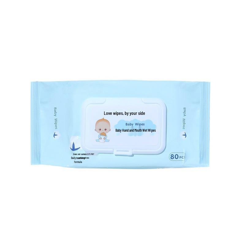 Large Pack Baby Hand & Mouth Wipes - Disposable Wet Wipes for Cleaning