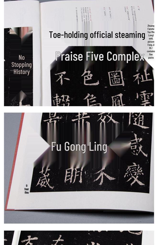 Classic Edition: Ouyang Xun's 'Inscription on the Spring of Jiucheng Palace' Calligraphy Rubbings