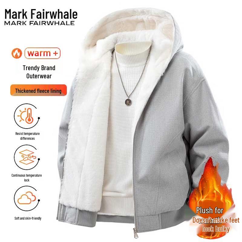 Mark Fairwhale Men's Hooded Winter Jacket
