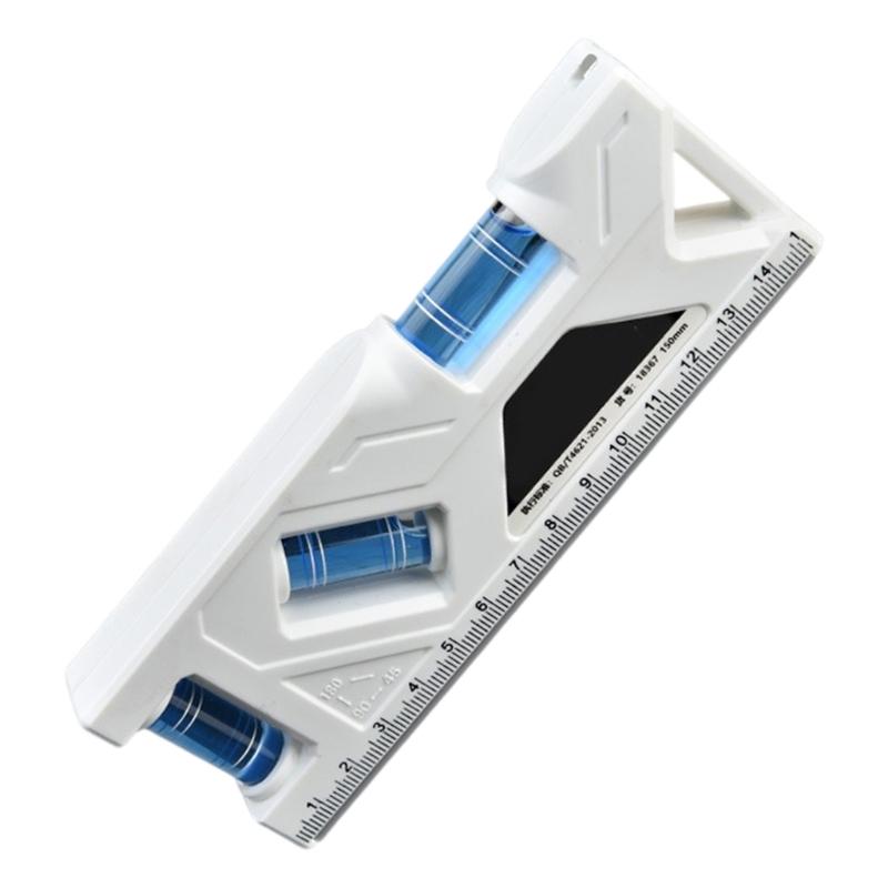 Mini Livella e Inclinometro Facili da Trasportare con Base Magnetica Forte Goniometro Livella per Ristrutturazioni Domestiche e Uso Professionale