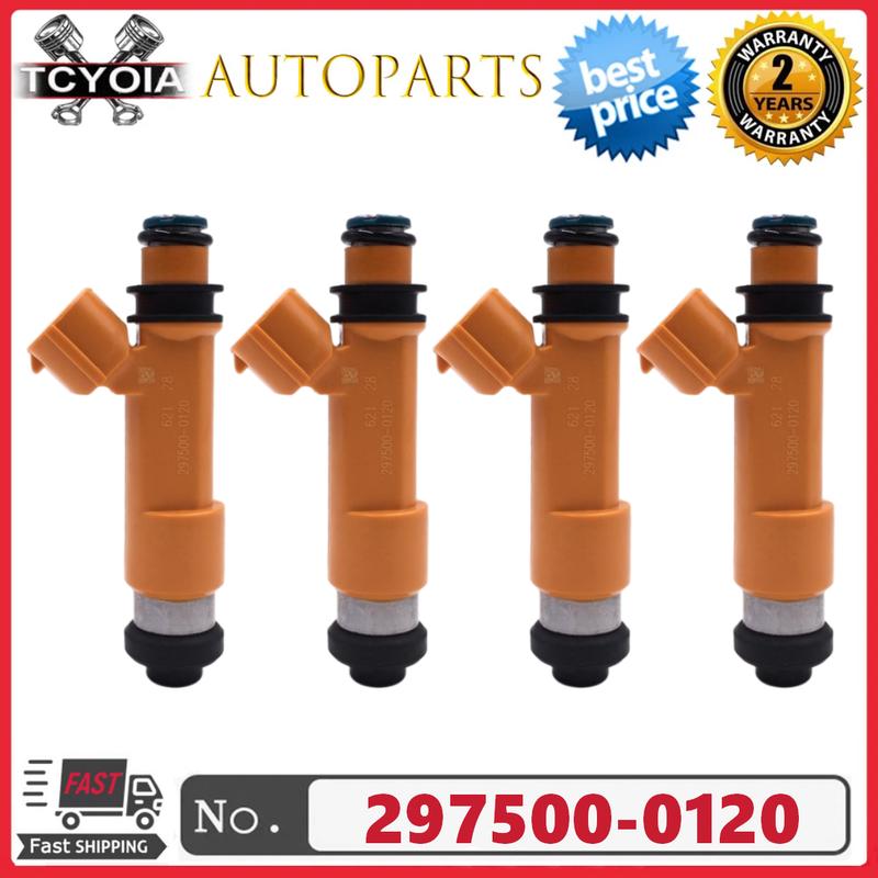 4Pcs/lot Fuel Injectors 15710-86G00 297500-0120 for Suzuki Swift 1.3 1.5 2005-2016 MZ EZ M13A M15A