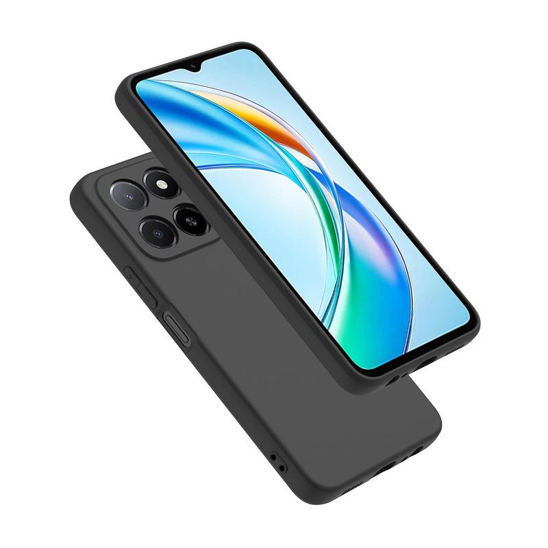 For Honor 200 Smart Case Black Matte Slim Soft TPU Back Phone Cover for Honor X8C X7C X9C Smart Cases Honor200 Pro Lite Bumper