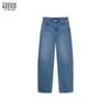 Women's Bear Letter Denim Pants