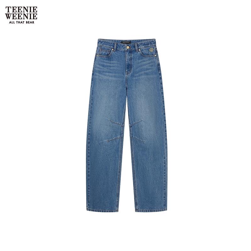 Teenie Weenie Women s Bear Letter Denim Pants S