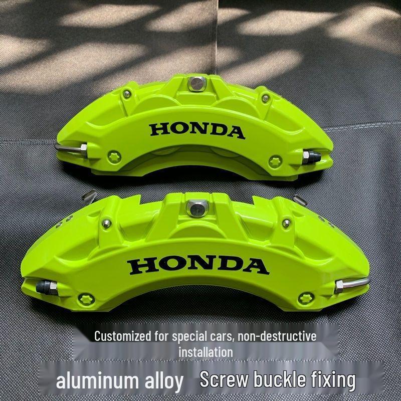Mercedes Brake Caliper Covers: AMG Kit for C-Class C260L, E300L, A200L, CLA220 - Aluminum Alloy Modification.