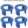 Front Subframe Bushing Kit, Front Subframe Bush Kit 4Pcs Blue Polyurethane Front Subframe Bushing Insert Kit 3507923 for V70 II XC70 2000‑2008