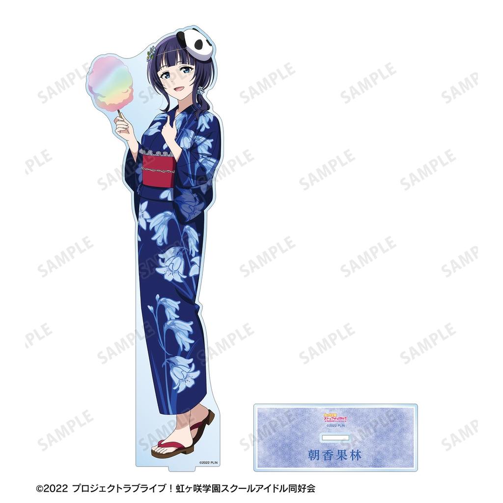 Love Nijigasaki High School Idol Club Original Karin Asaka Festival Extra Large Acrylic Stand Live! Illustration Ver.